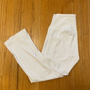NWOT White workout leggings
